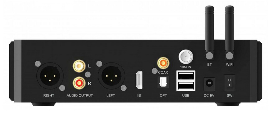 Rear back panel of Aune N5 EVO