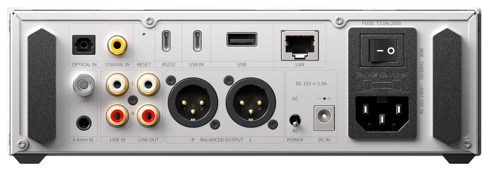 Rear back panel of FiiO K15