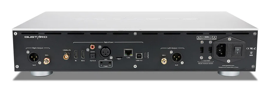 Rear panel back image of Gustard R30