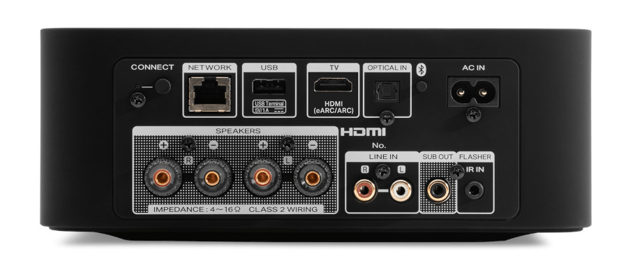 Rear back panel of Marantz M1