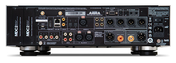 Rear back panel of NAD M66